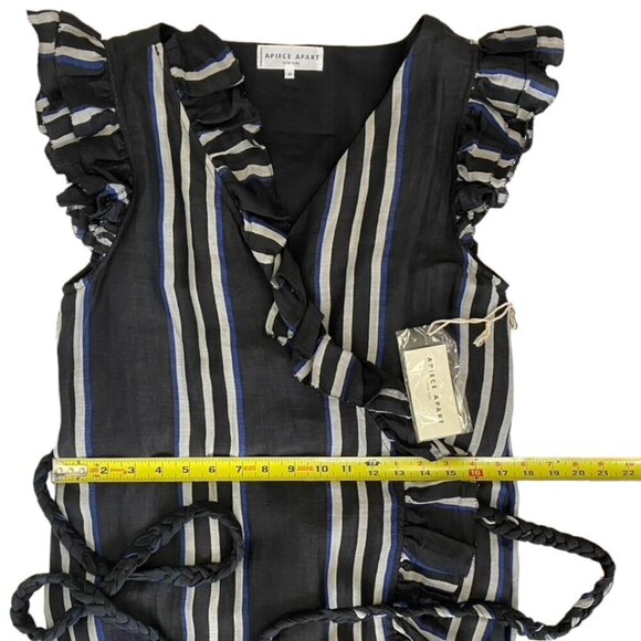 Apiece Apart Costa Del Sol Ruffle Wrap Dress - Picture 14 of 16